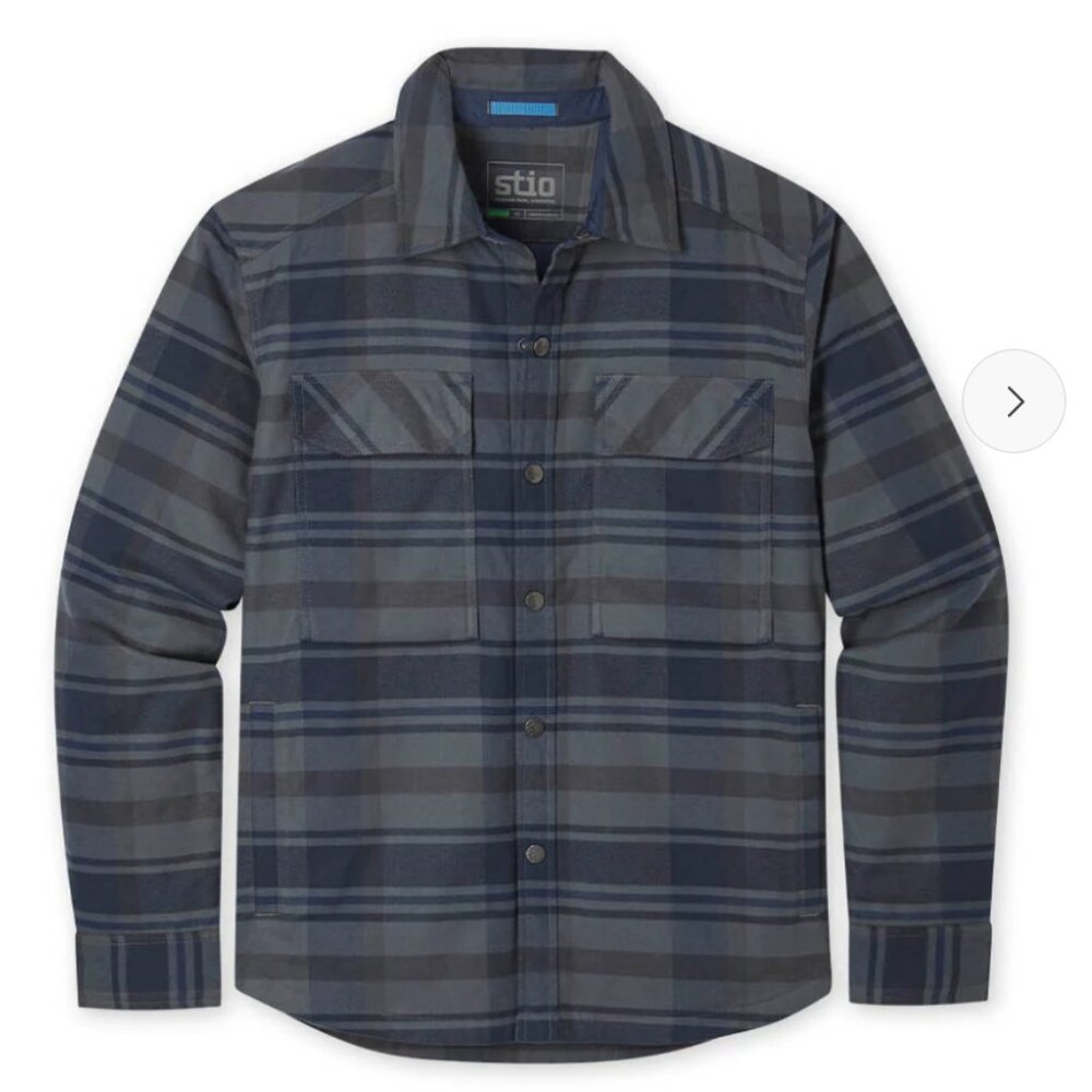 STIO Men's Buckhorn Insulated Snap Shirt